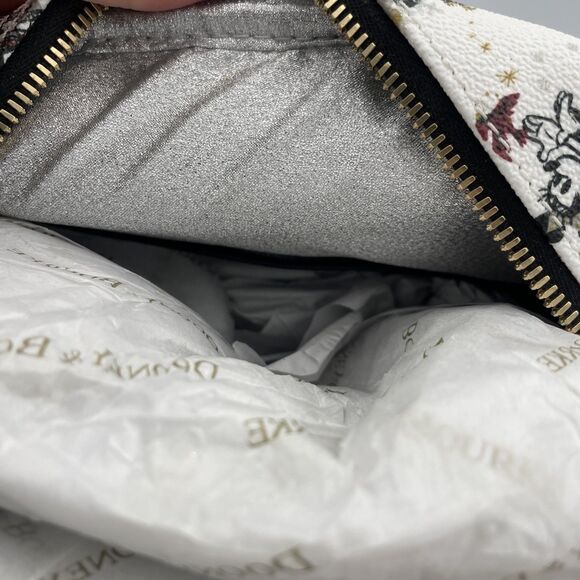 Dooney & Bourke Disney Mickey Holiday 2020 Mini Backpack Winter Wonderland NWT - Picture 15 of 16